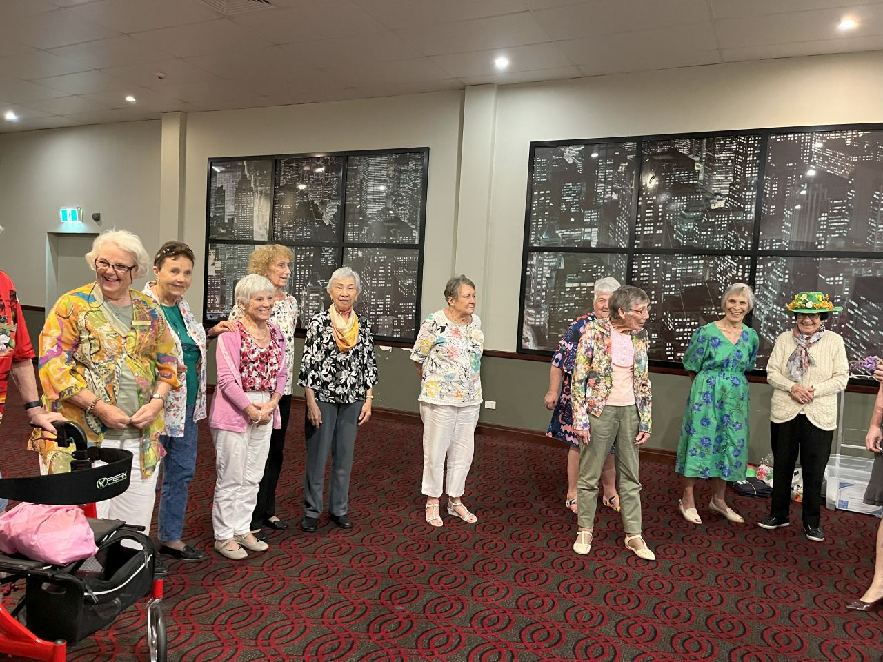 Members joined in some spring time fun during the September 2025 meeting