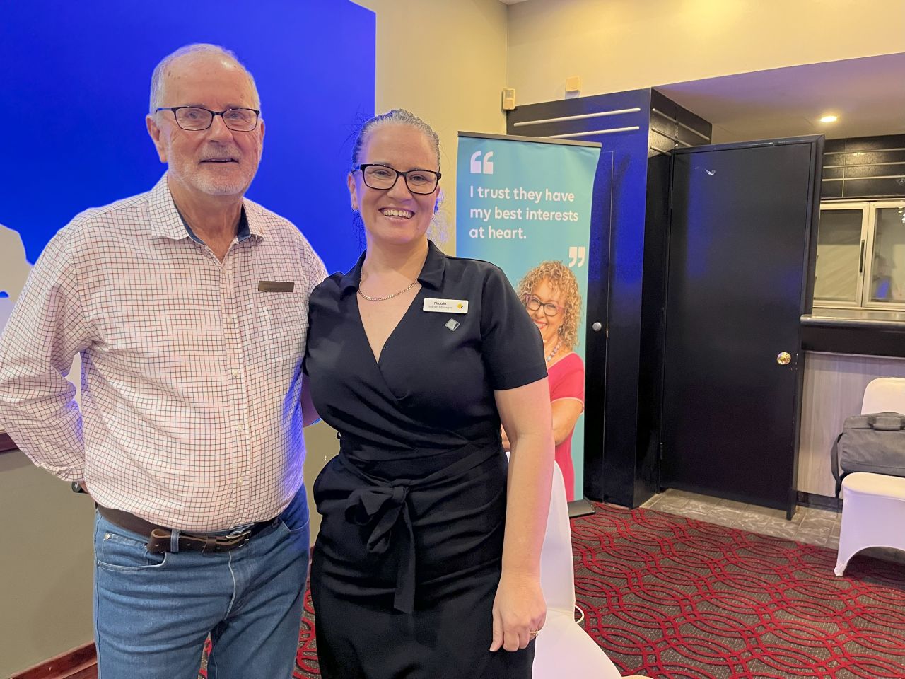 April 2025 guest speaker Nicole Goulding, Commonwealth Bank, updated members on scams