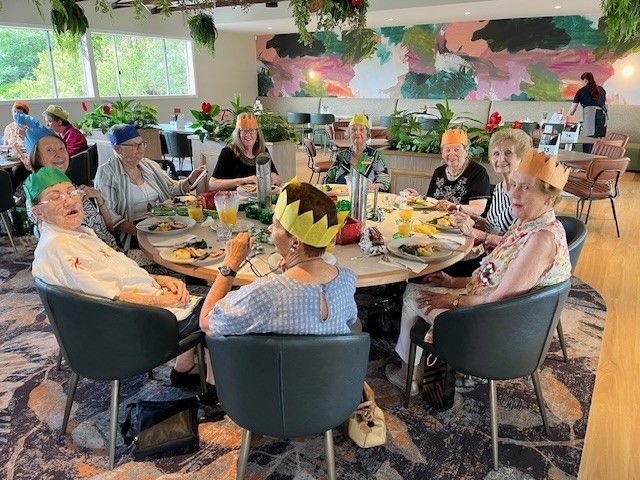 Members & guests enjoying Christmas lunch at the Parkside Community & Services Club in December 2025