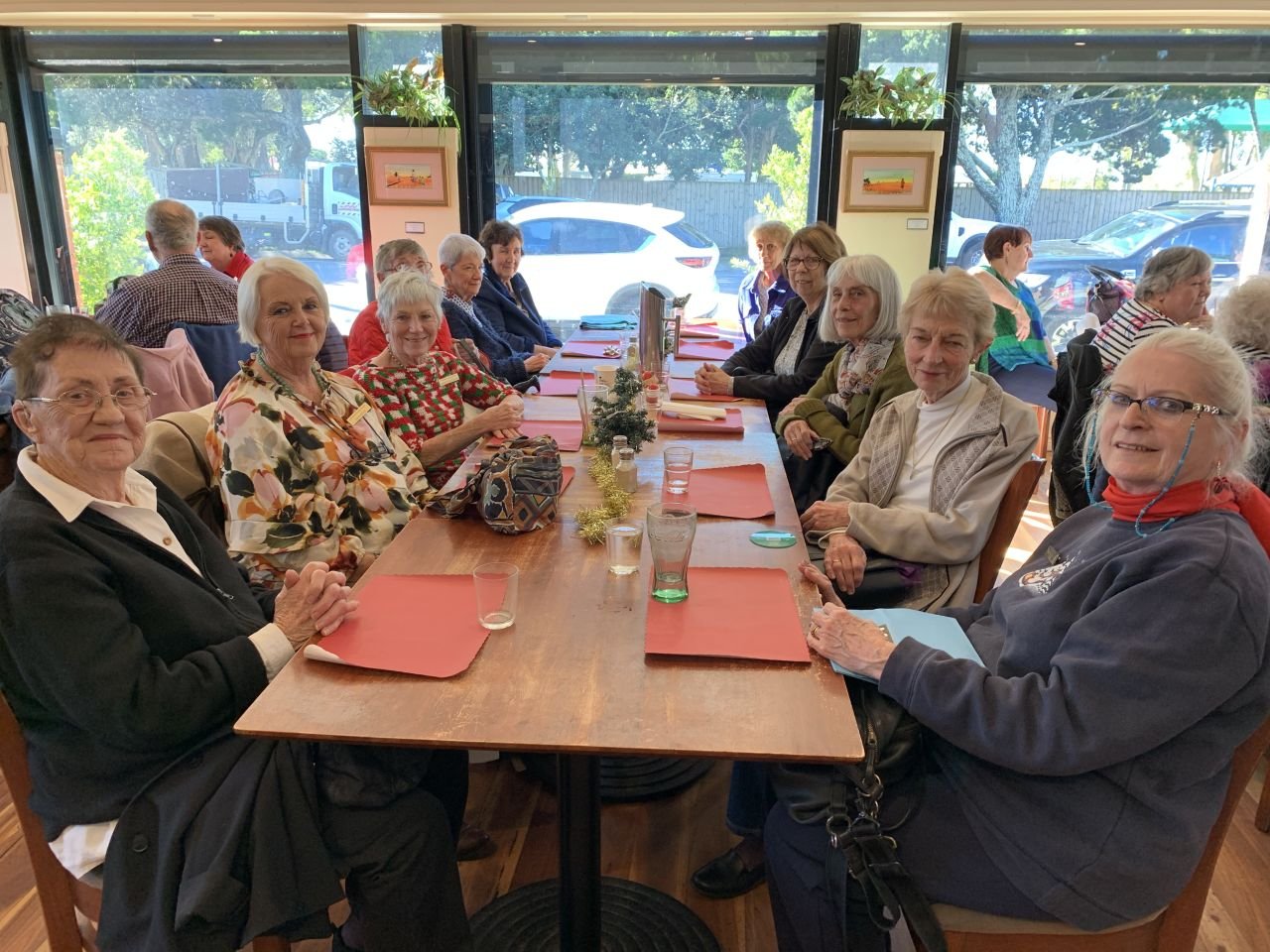 Members & guests enjoyed a "Christmas in July" lunch at the Jacob's Well Hotel in July 2025