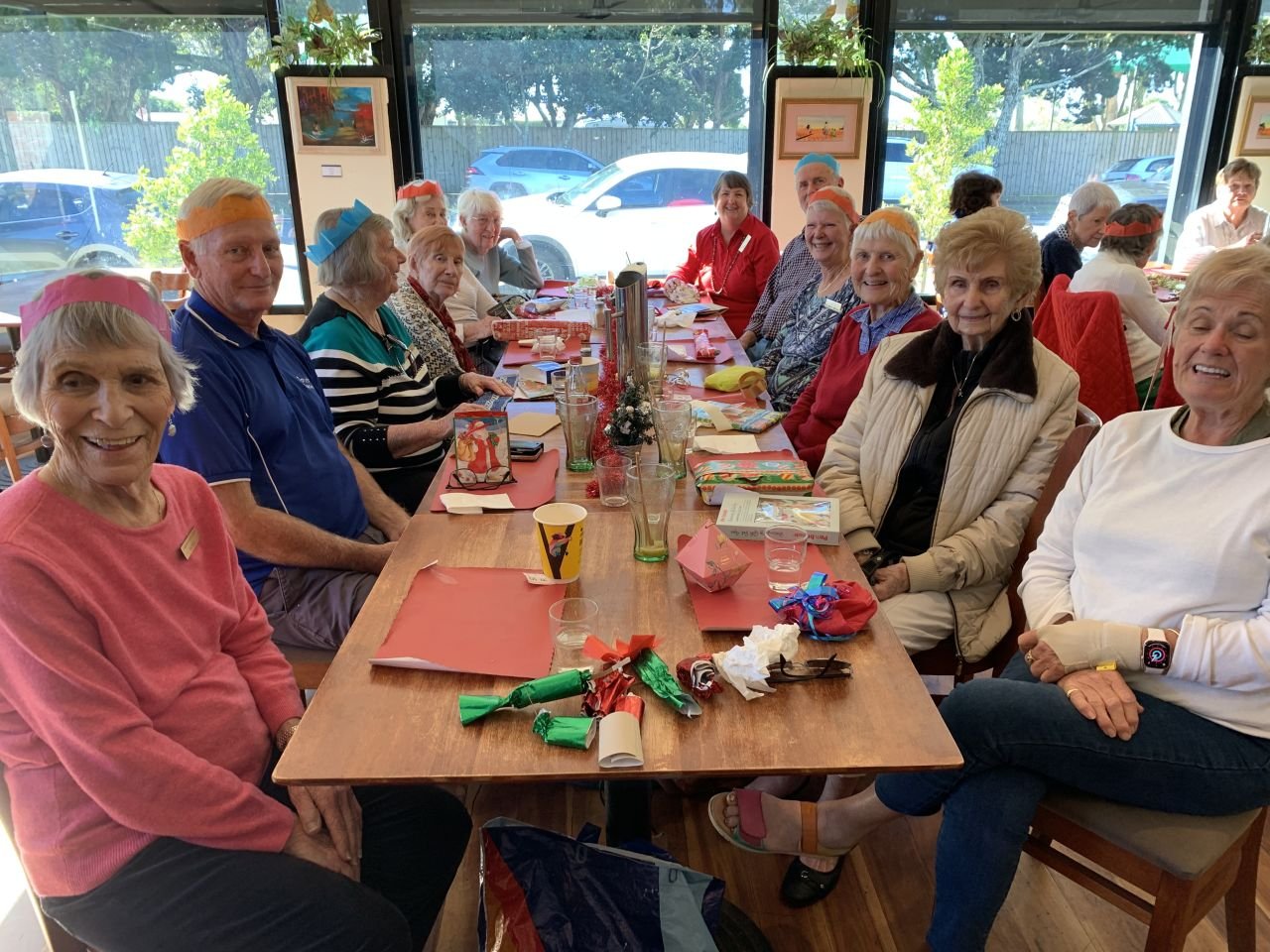 Members & guests enjoyed a "Christmas in July" lunch at the Jacob's Well Hotel in July 2025