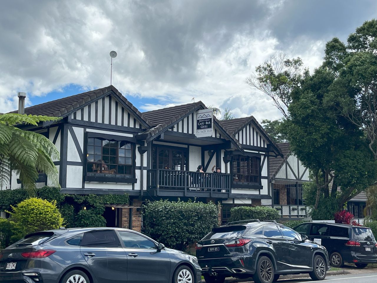 Members & guests enjoyed a visit to Montville during a mystery destination bus trip in March 2025 with a great lunch at the Montville Cafe, Bar & Grill