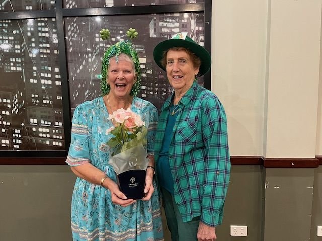 Congratulations to the winners of our "Be Seen In Green" competition to celebrate St. Patrick's Day during the March 2025 branch meeting