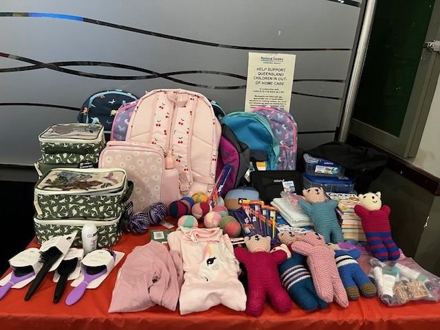 Items donated to Care Kits For Kids - November 2025