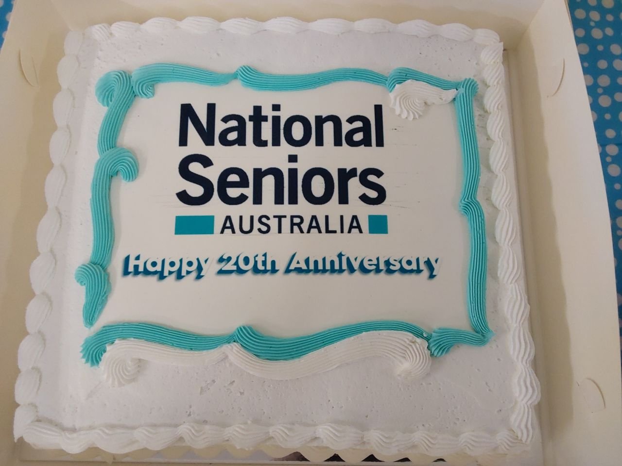 19 June celebration cake
20 years Cairns Tropical Branch