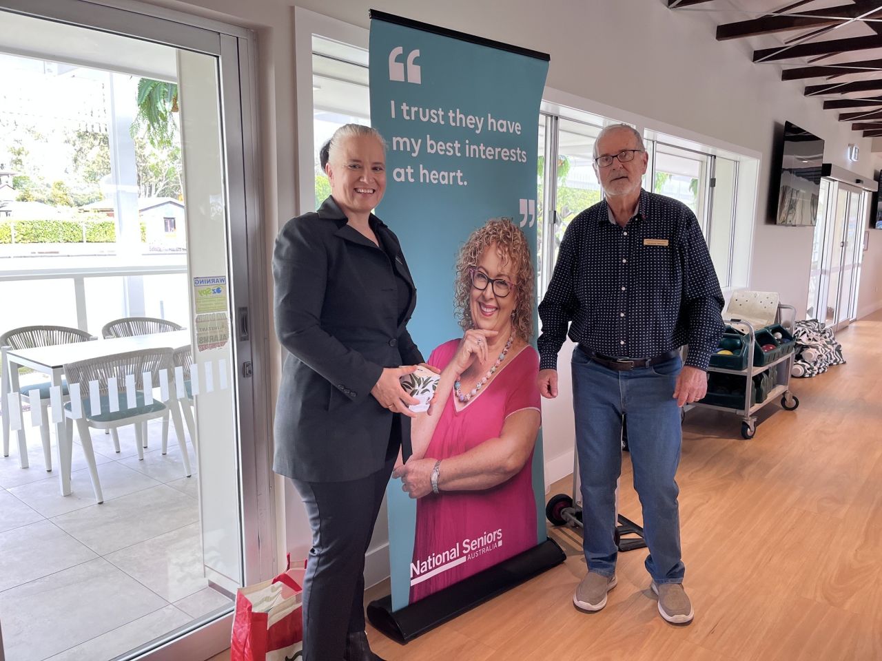 May 2026 meeting guest speaker, Nicole Goulding from Commonwealth Bank who spoke about scams and keeping safe online