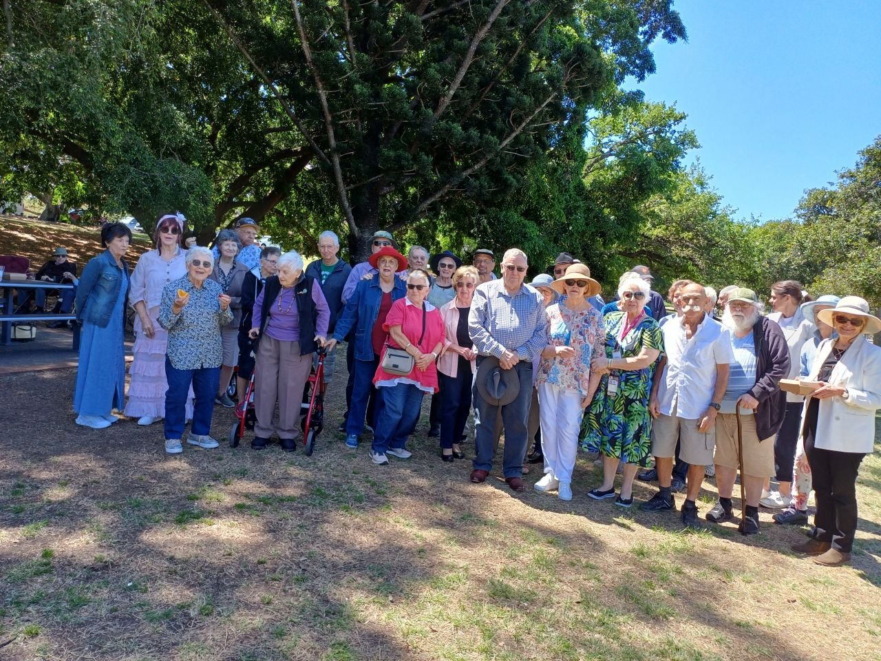 A group photo of our NSA New Farm Group getting ready to set off on a Brisbane River trip.
4th October, 2024.