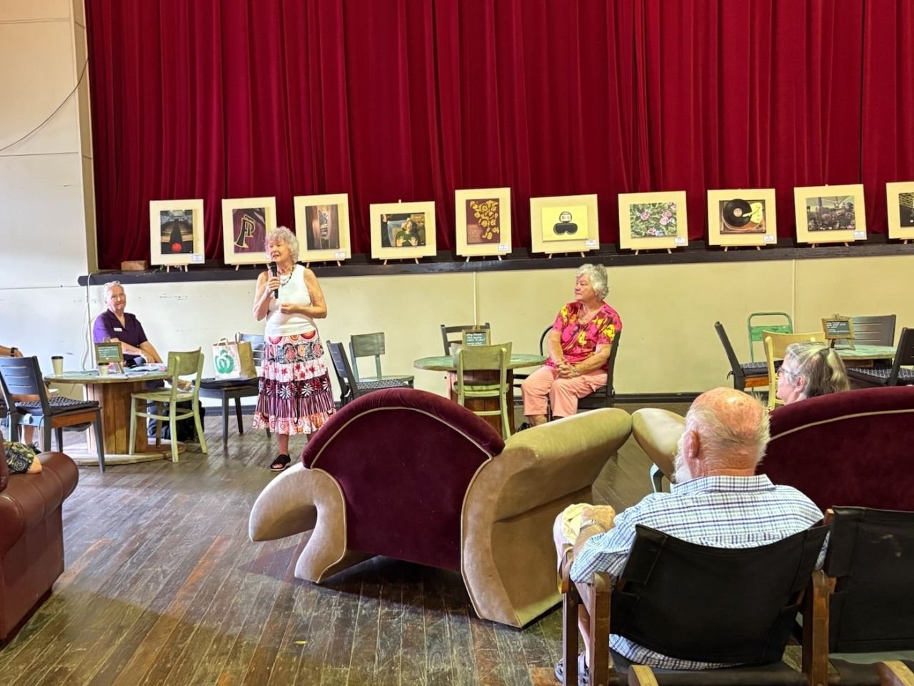 November catch up at the Paragon Theatre & Espresso Bar and Perfectly Imperfect Collective.