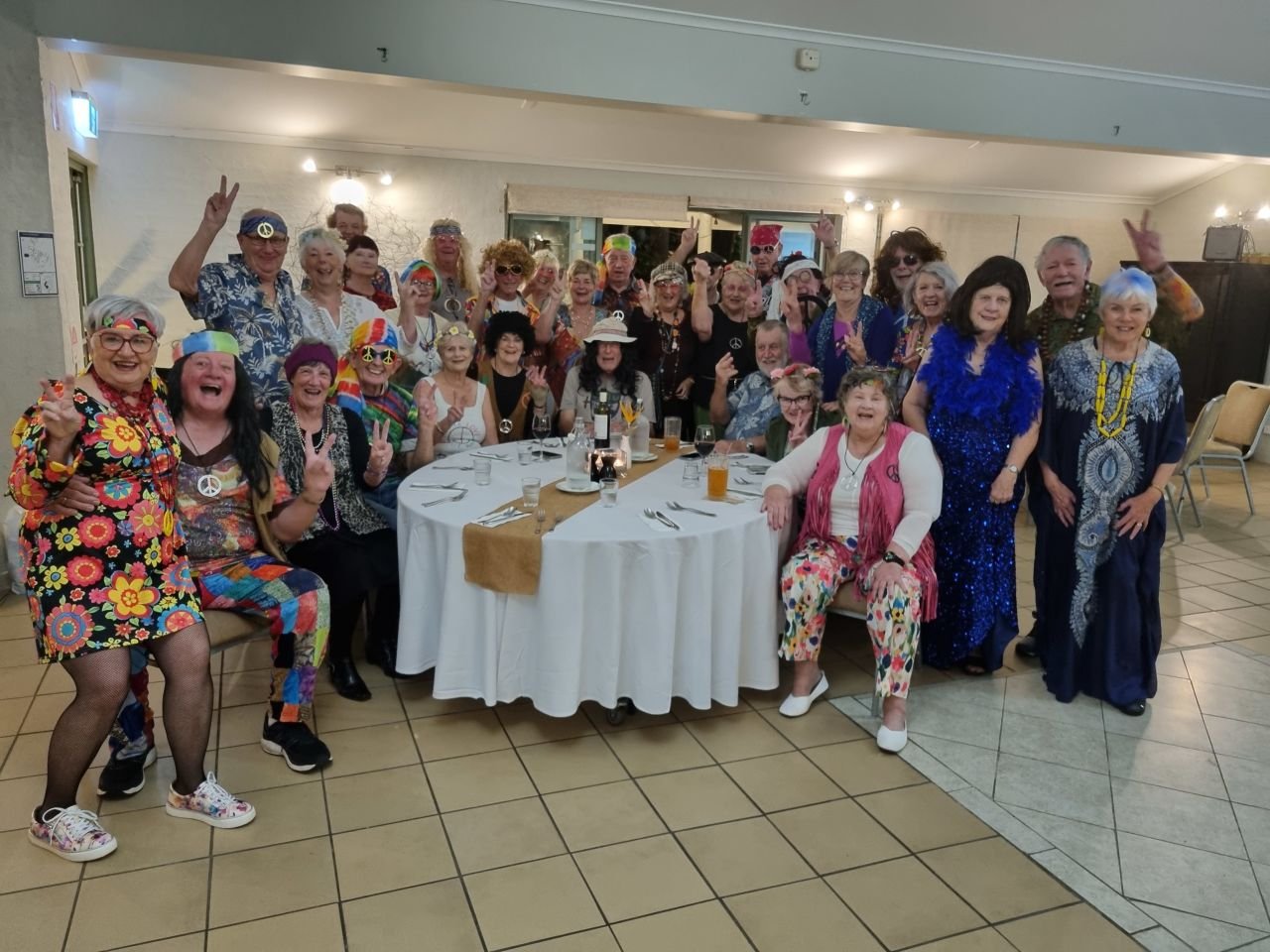 Ballina Happy Hippy Tour, what a great time was had by 32 NS. We visited many place including the Margaret Olley Gallery at Murwillumbah. The last night was the Happy Hippy dance and enjoying the Allstars Cavalcade 21/5/25