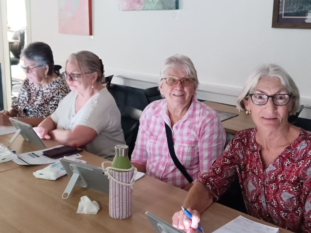 Just some of the wonderful people who attended the first of 10 Digital Skills Workshops on 4th March, 2026.