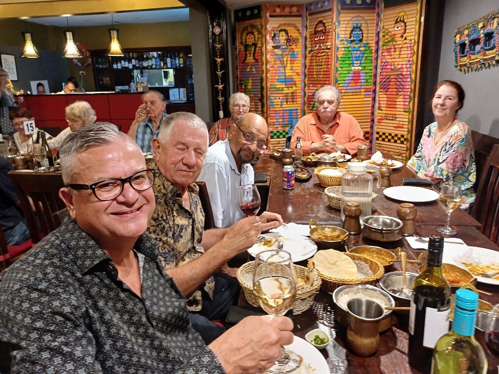 Great food and good company. New Farm Branch Dinner at The Klay Oven, Florence Street, Teneriffe.
April 2024.