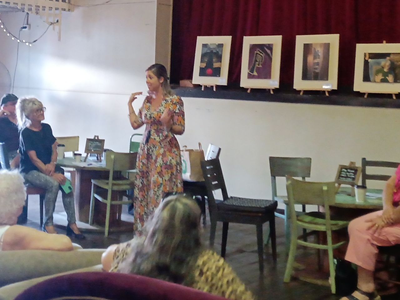 November catch up at the Paragon Theatre & Espresso Bar and Perfectly Imperfect Collective. Paragon owner, Merissa Craft (Ricciardi) sharing the vision.