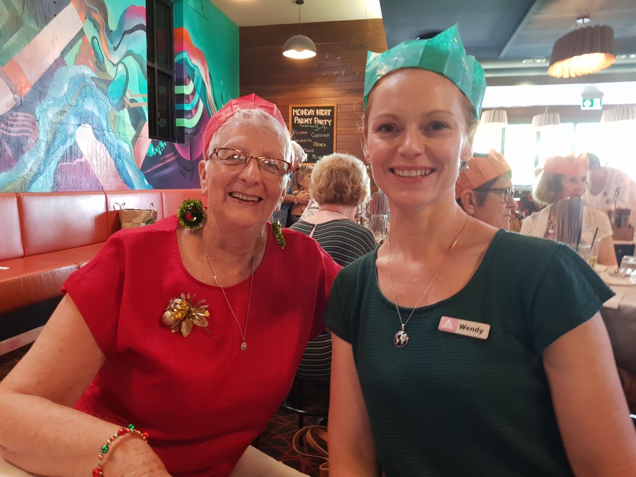 NSA NFB Christmas Lunch at the Brunswick. December 2023.