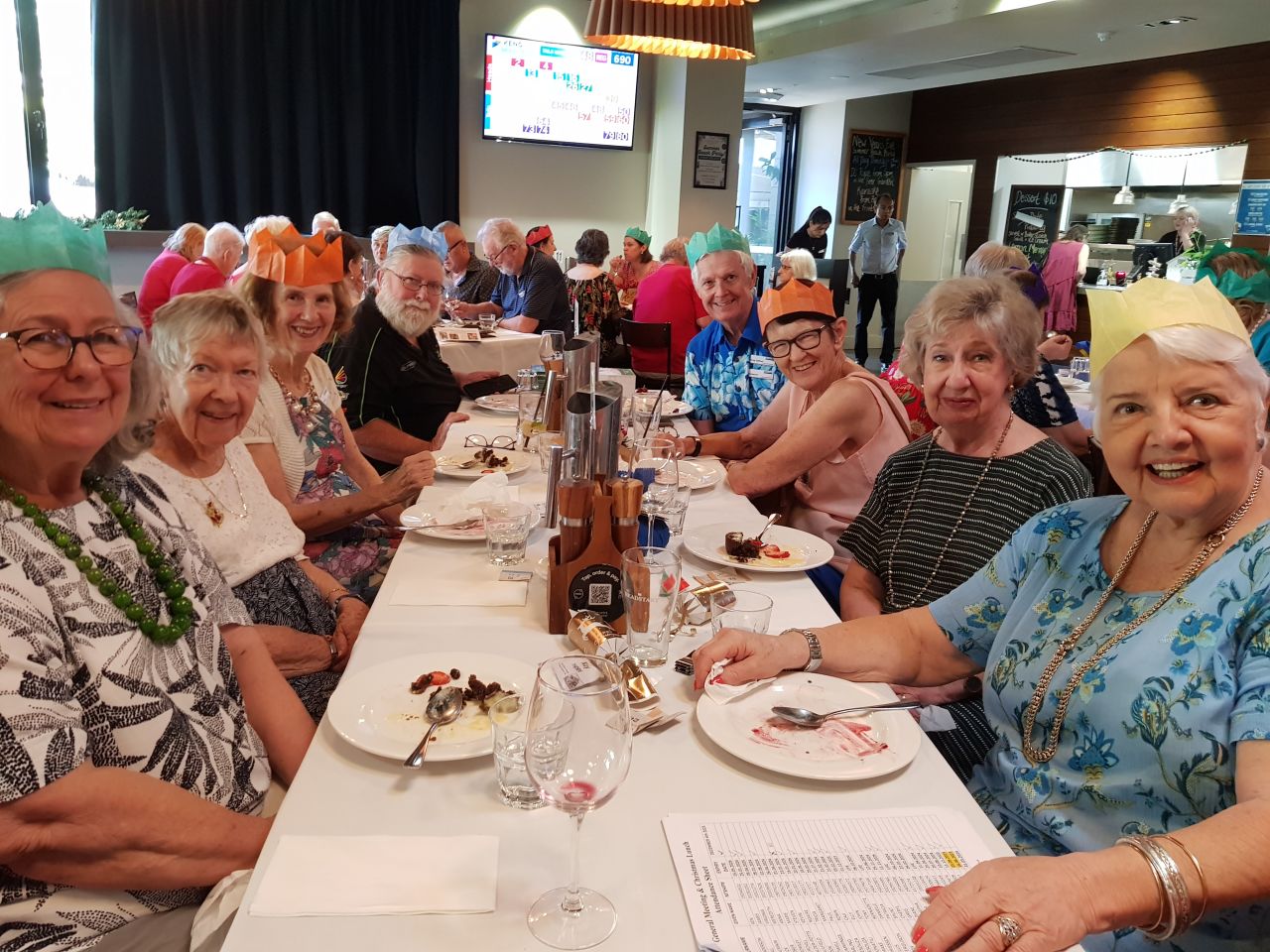 A good time was had by all! NSA NFB Christmas Lunch at The Brunswick. December 2023.