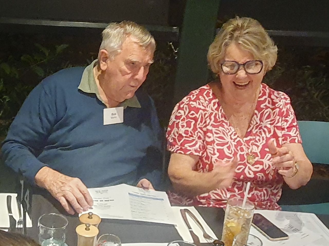 April 2025. Dinner at the Village Seafood Restaurant.