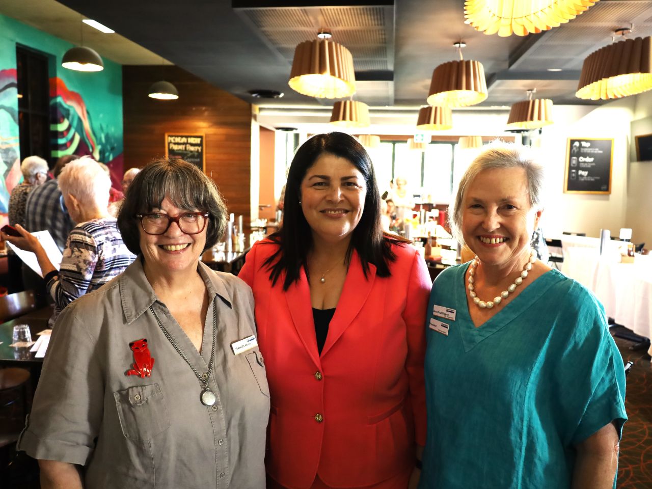 General Meeting: 5th April 2023.
Smiles all round after a successful Q&A event.