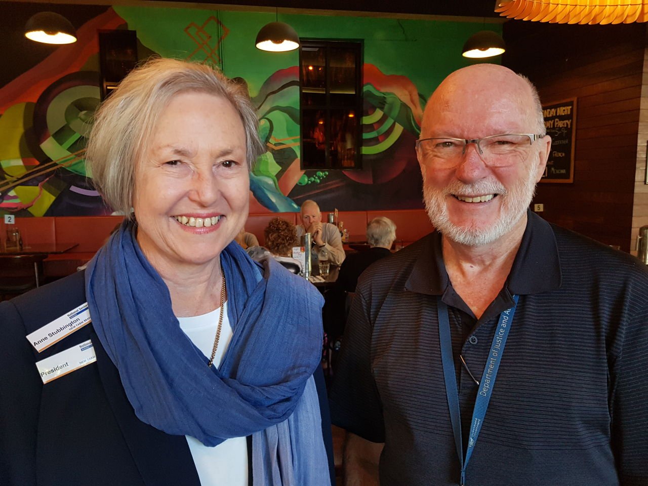 The President and Guest Speaker, Bob Walker from the Office of Fair Trading who gave an excellent talk on scams.
General Meeting at The Brunswick, 3rd May 2023.