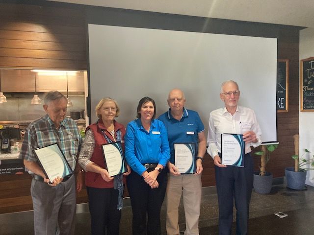 The September General Meeting 2024.
Karen Furnivall, NSA Community Engagement manager, presented 25 year Membership Certificates to worthy recipients.