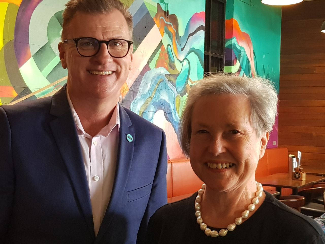 The CEO and the President.
At our 34th Anniversary General Meeting.
March 6th 2024.