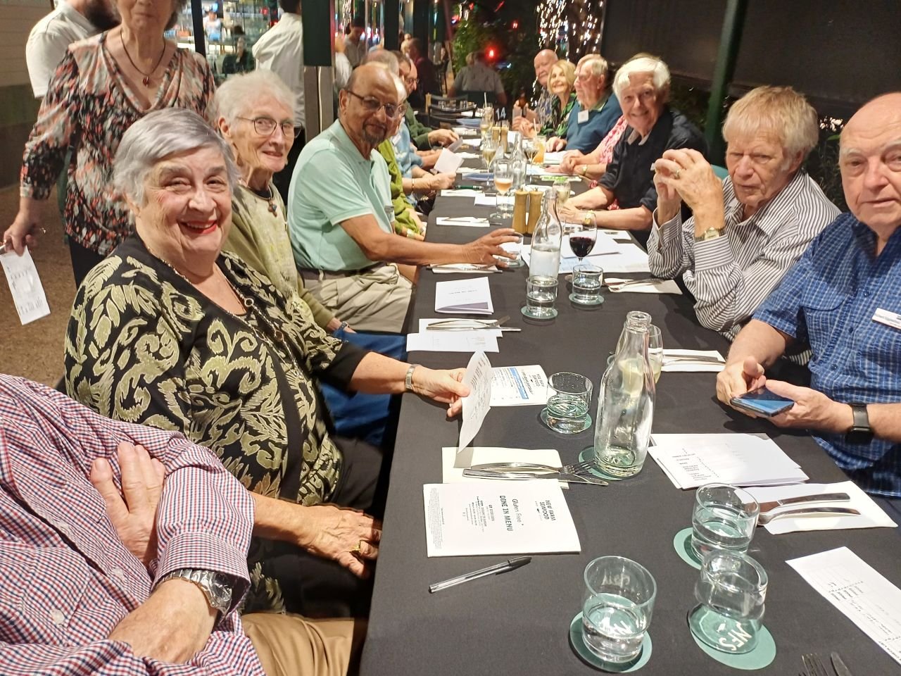 April 2025. Dinner at the Village Seafood Restaurant.