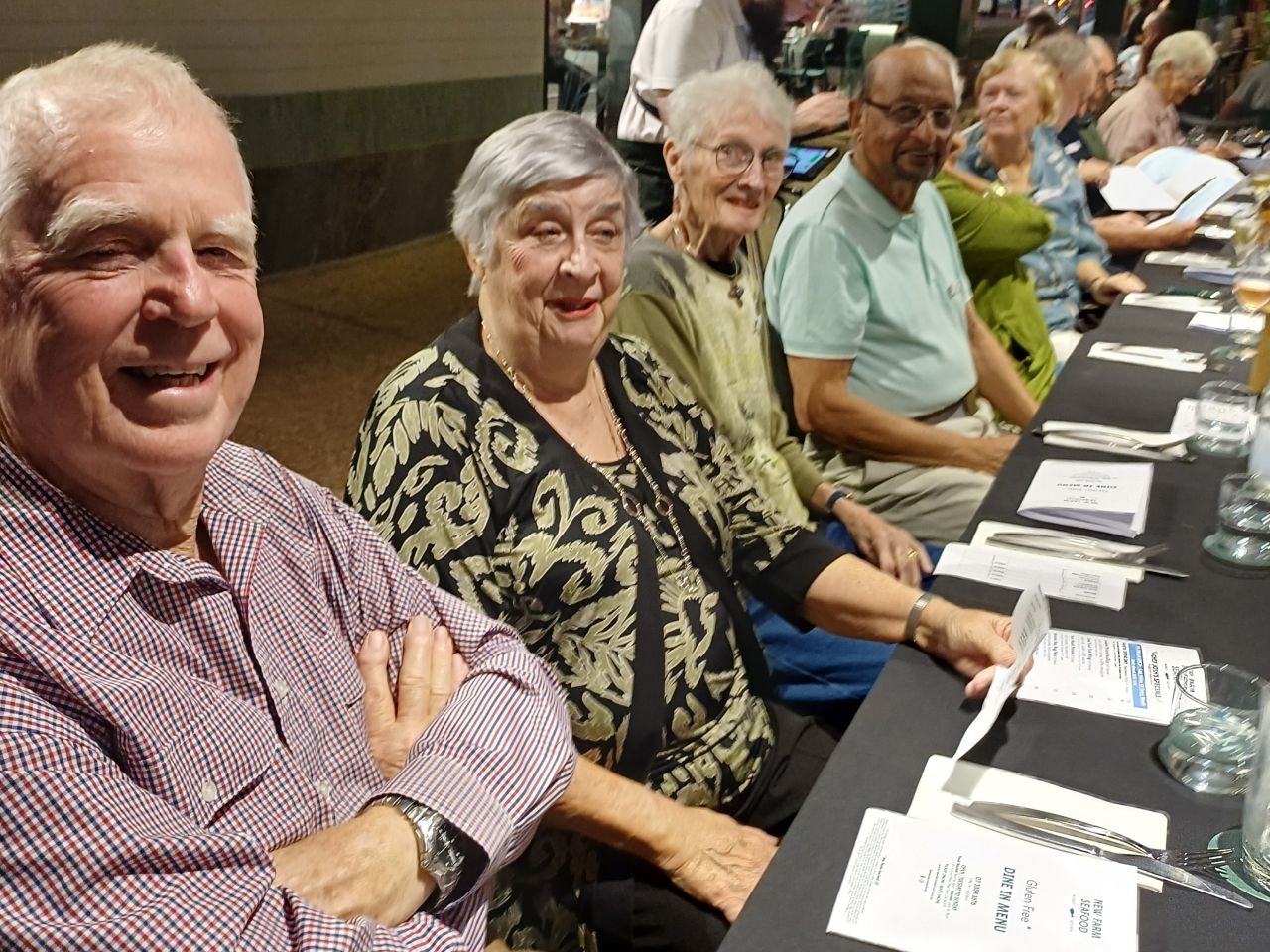 April 2025. Dinner at the Village Seafood Restaurant.