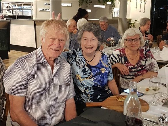 Interesting conversations, good wine and excellent Italian food. A lovely evening. October Dinner 2023.