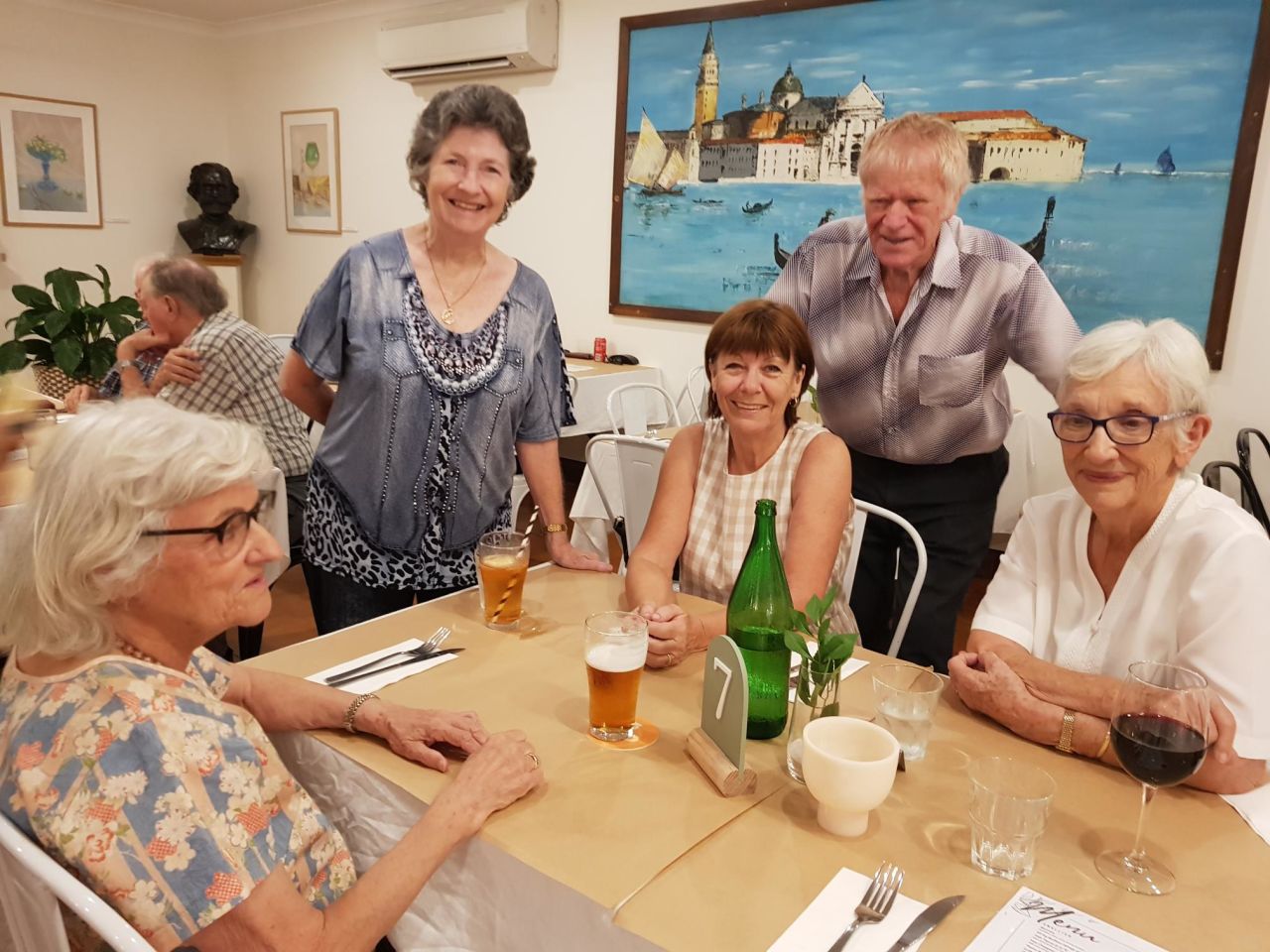 March Dinner 2023 at the New Farm Bistro, Gray St, New Farm.
So good to see you here.