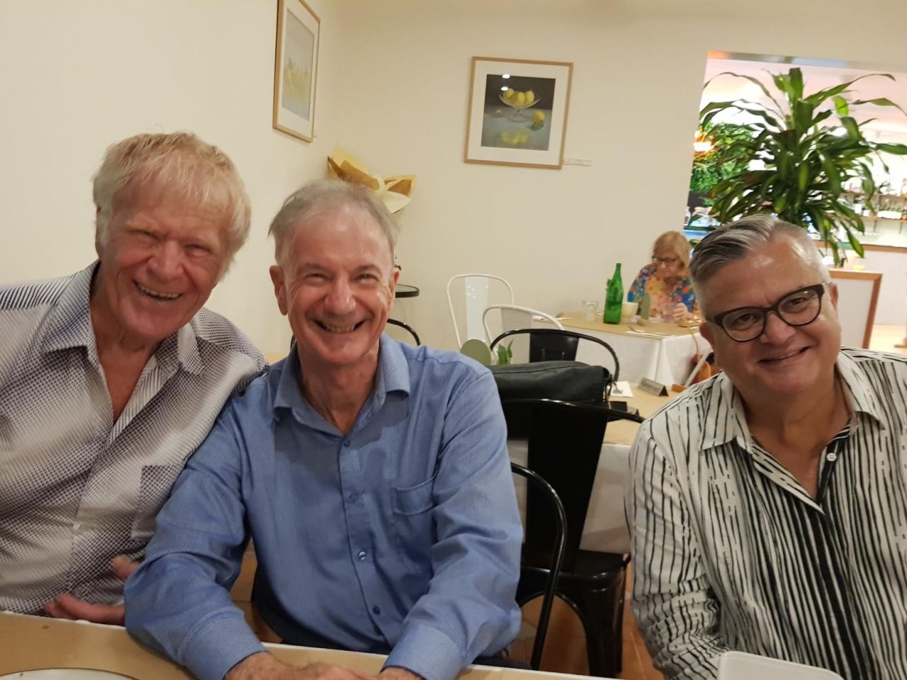 March Dinner 2023 at the New Farm Bistro, Gray St, New Farm.
So glad you came all the way from Toowoomba!