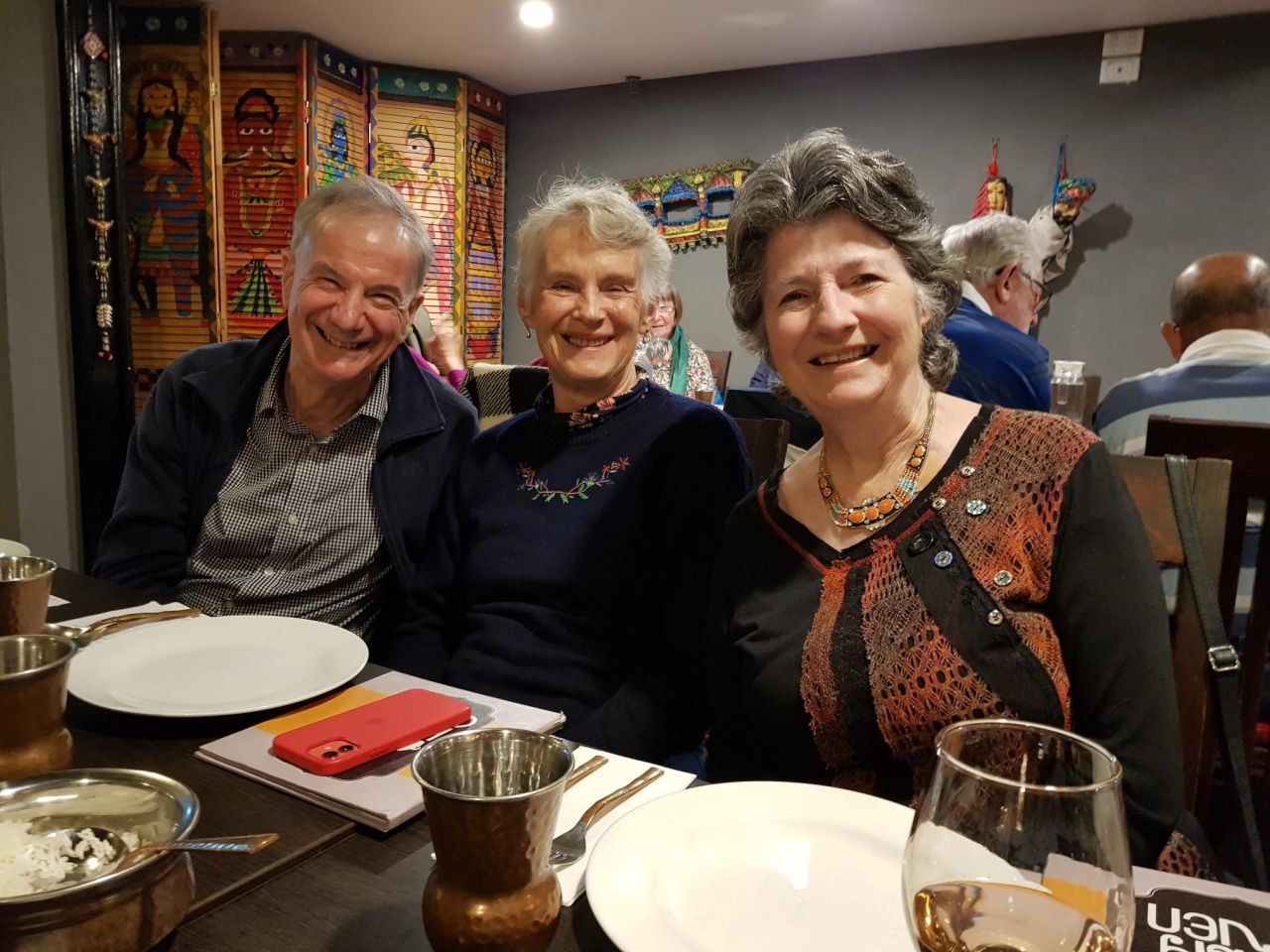 NSA NFB Dinner July 2023.
Good company and delicious curries at Klay Oven in Florence Street.