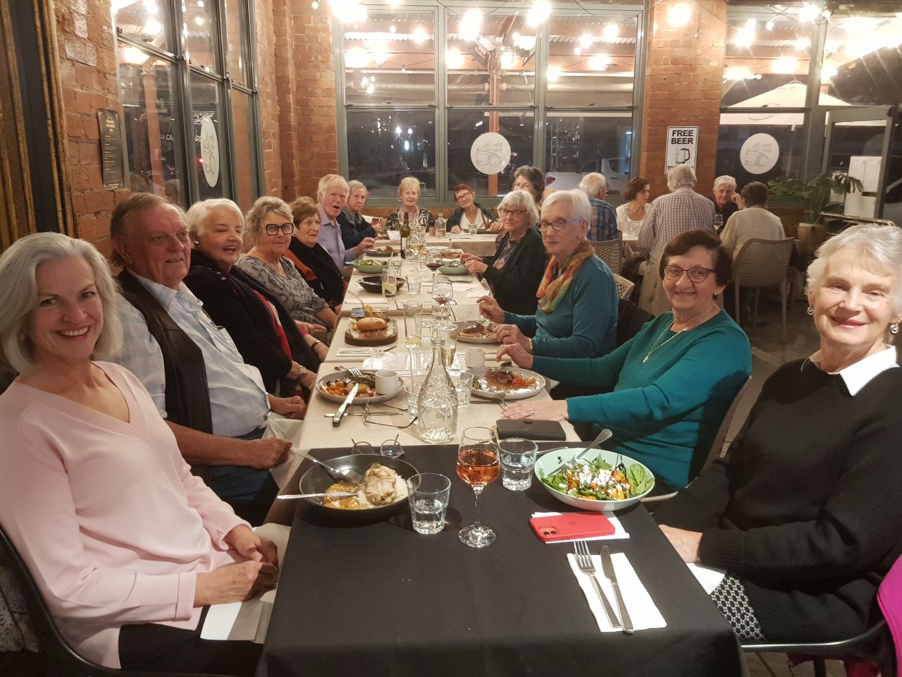 NSA NFB Dinner May 2023.
A great crowd and a very enjoyable evening at Bitter Suite with a special welcome to our new members.