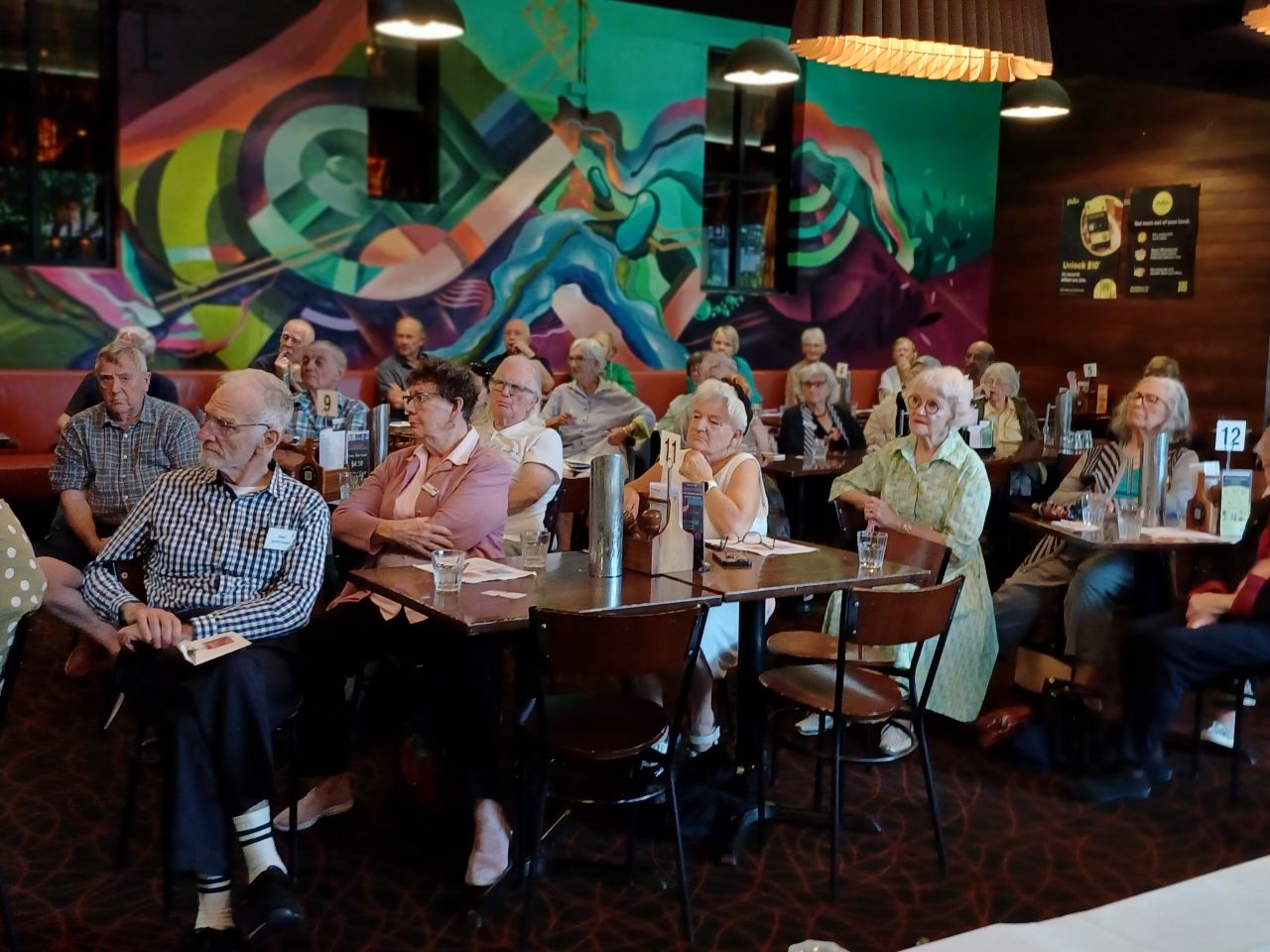 April GM 2025.
An avid audience, concentrating on the wonders of Artificial Intelligence.