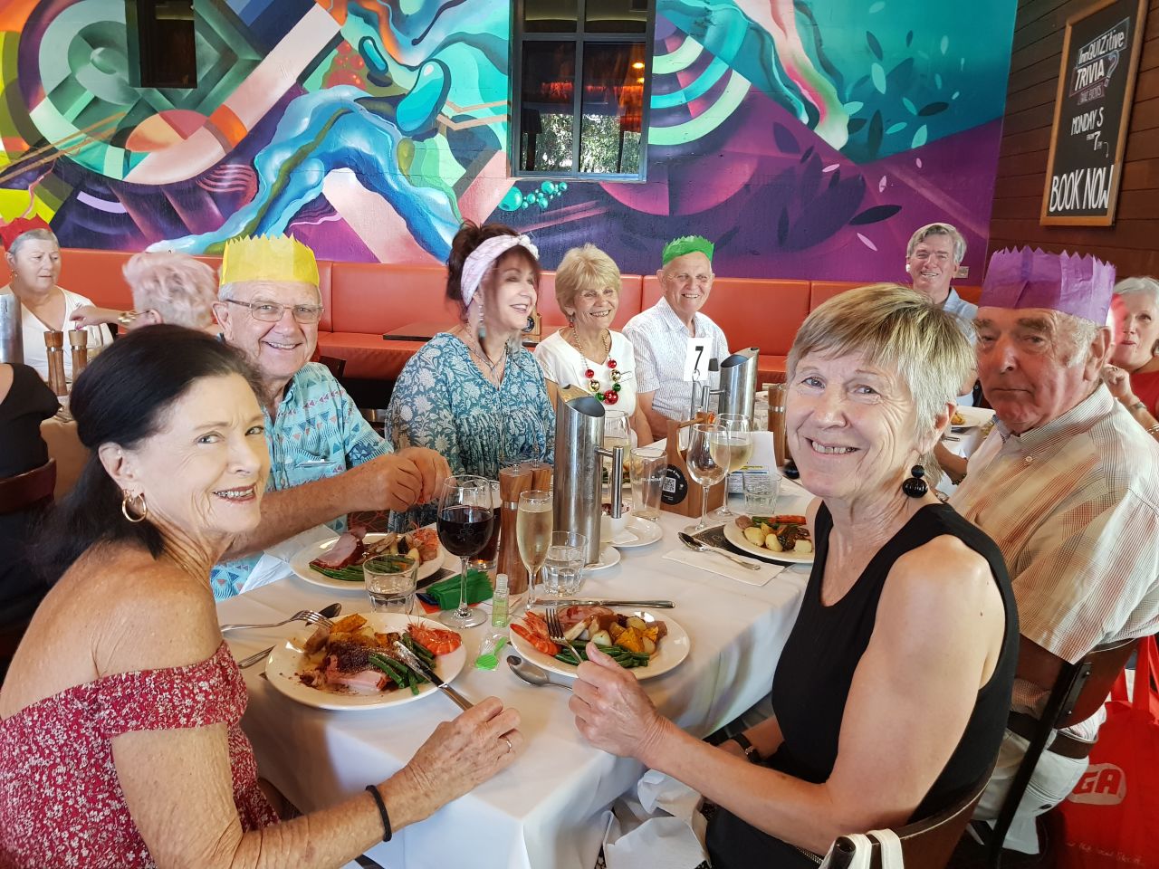 Christmas Lunch at the Brunswick. December 2022.
Photo: Courtesy Francesca.