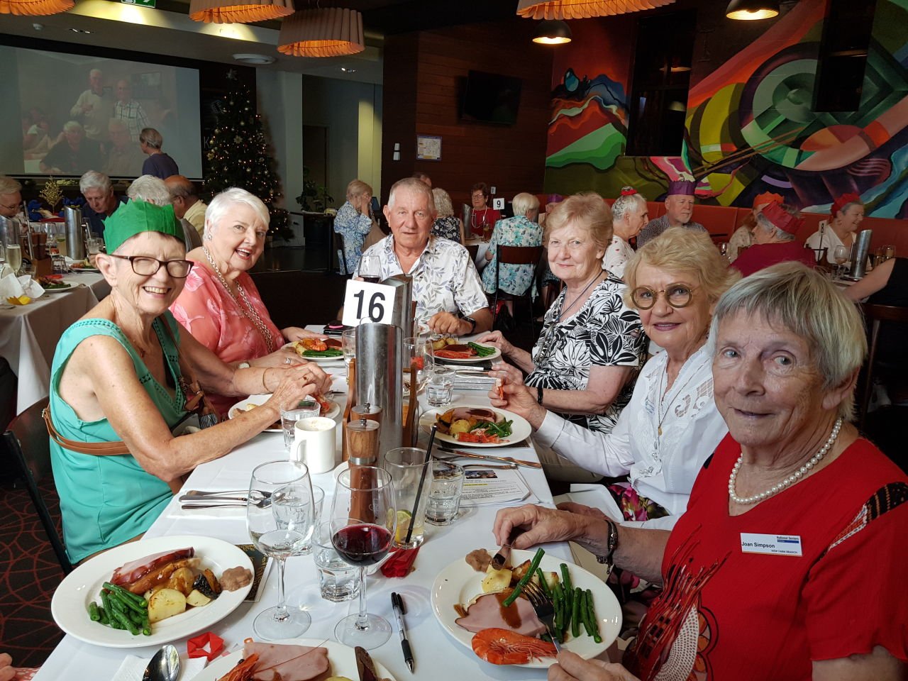 Christmas Lunch at the Brunswick. December 2022.
Photo: Courtesy Francesca.