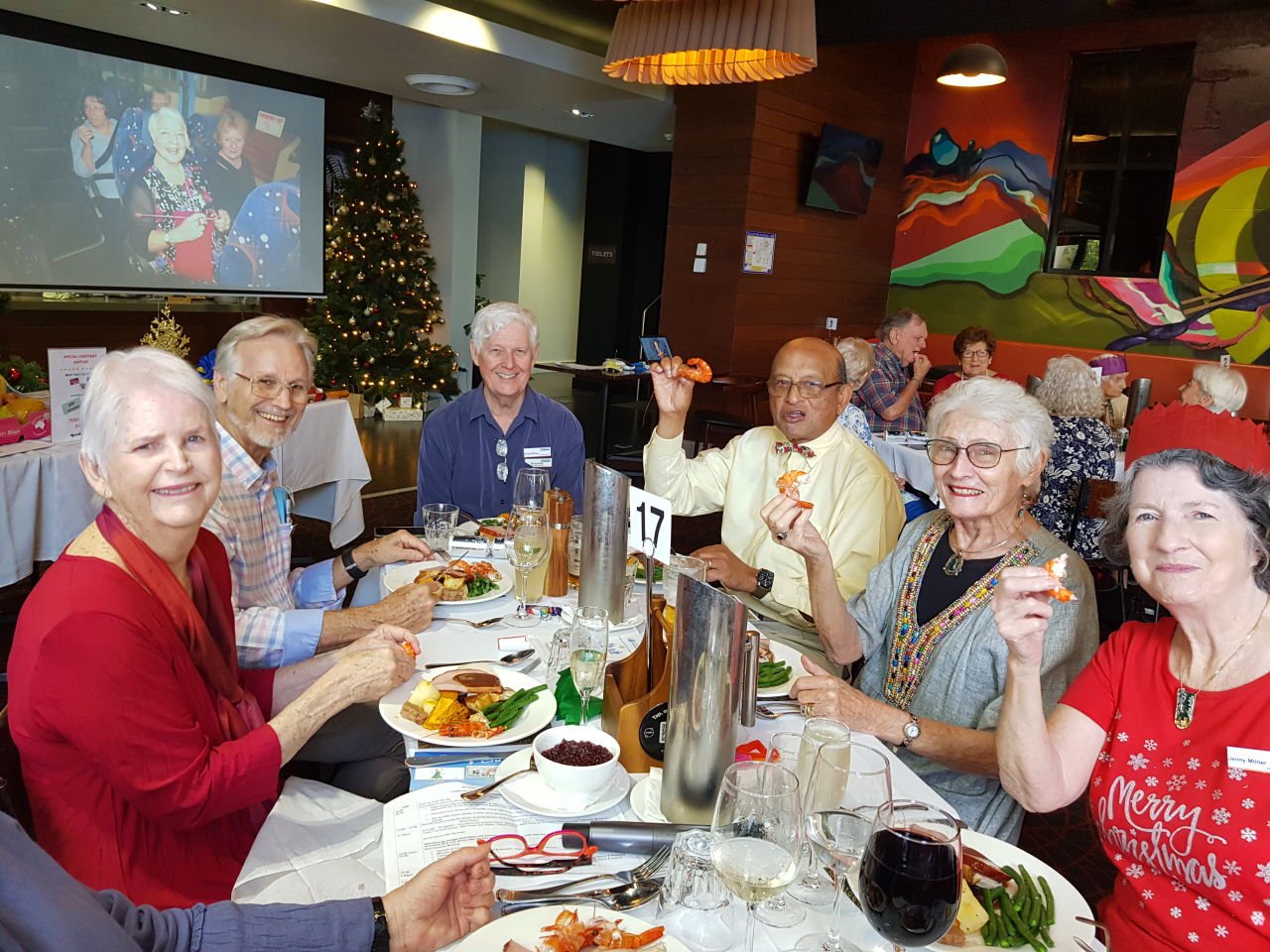 Christmas Lunch at the Brunswick. December 2022.
Photo: Courtesy Francesca.