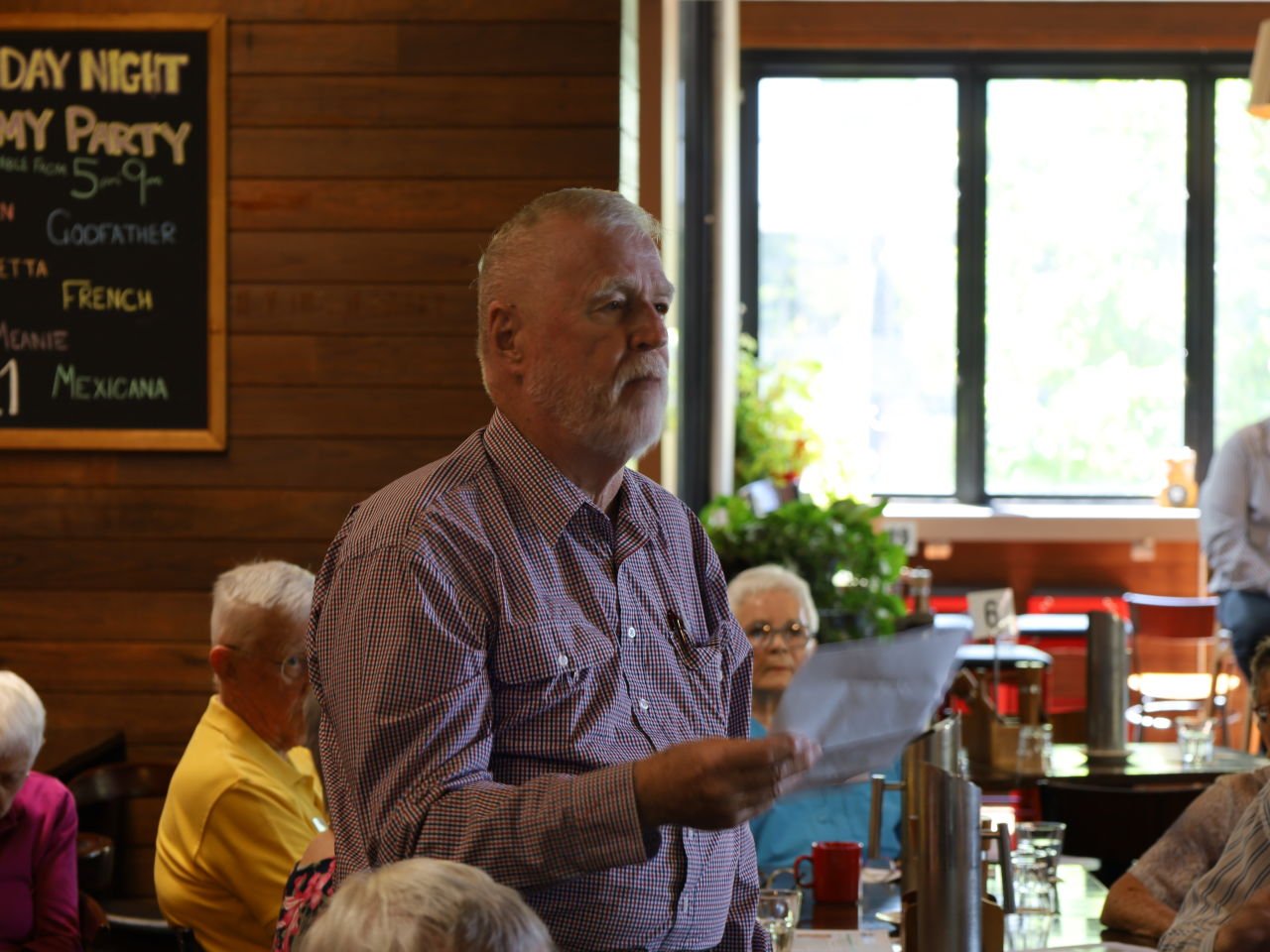 The Q&A Event at our General Meeting 5th April 2023 at The Brunswick.
And my question is .....