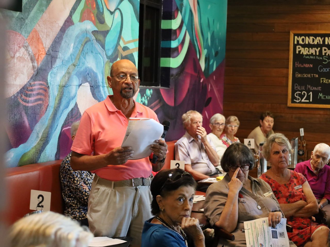 The Q&A Event at our General Meeting 5th April 2023 at The Brunswick.
And my question is .....