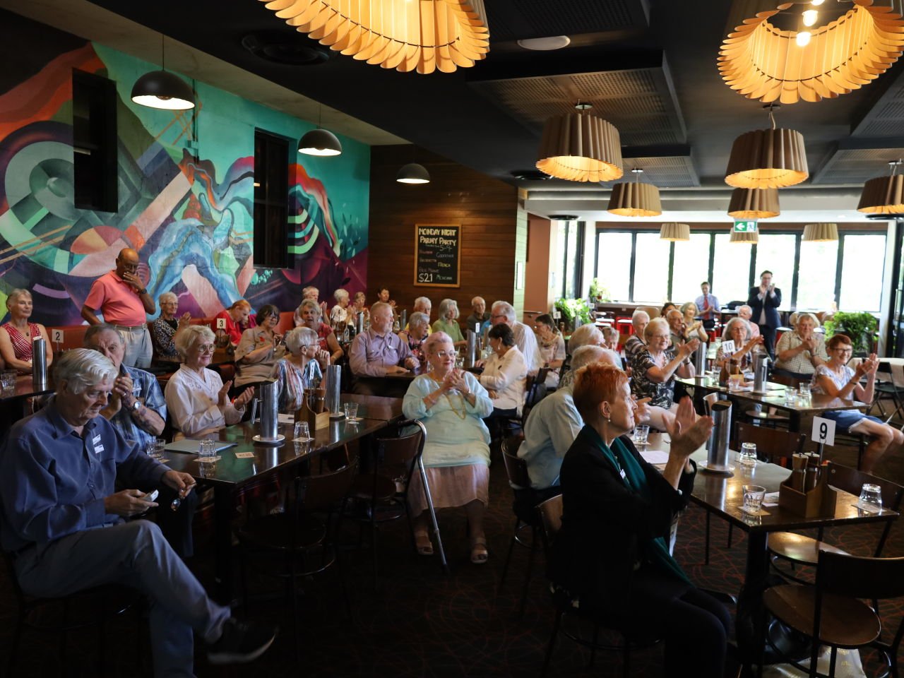 The Q&A Event at our General Meeting 5th April 2023 at The Brunswick.
A round of applause ......