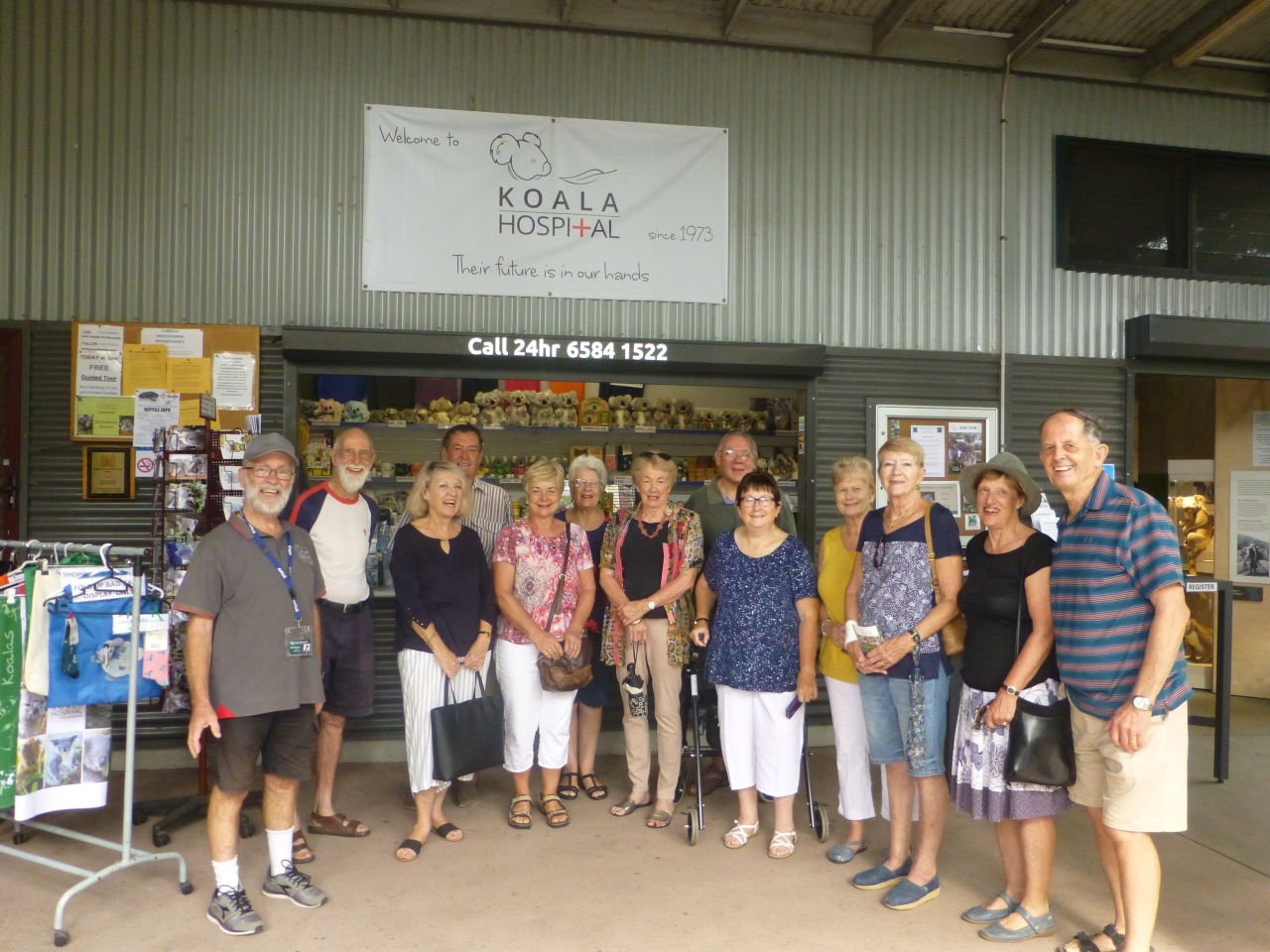 Koala Hospital Port Macquarie. 
They do a fantastic job looking after our little furry friends.