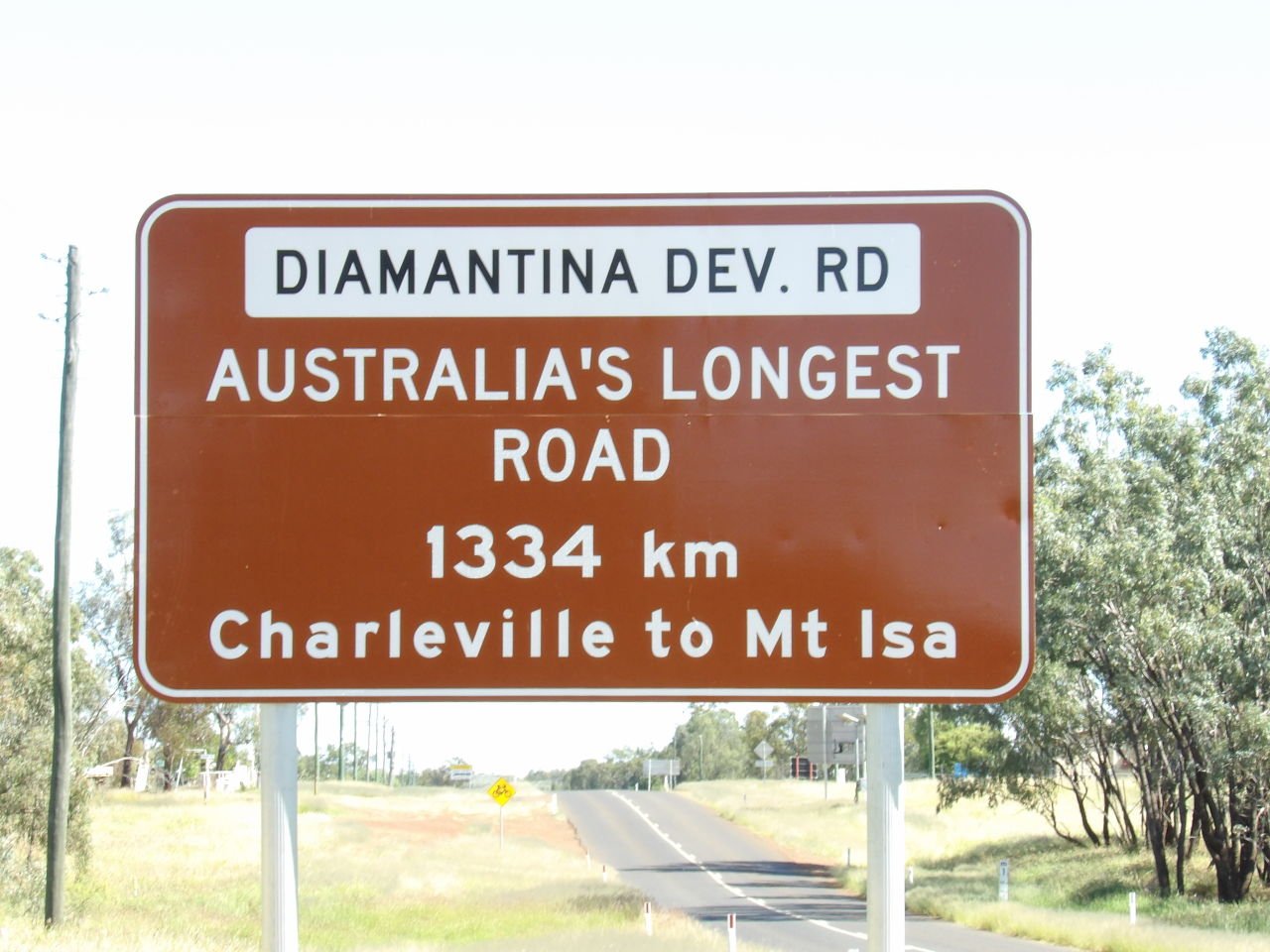 Road Sign Charleville