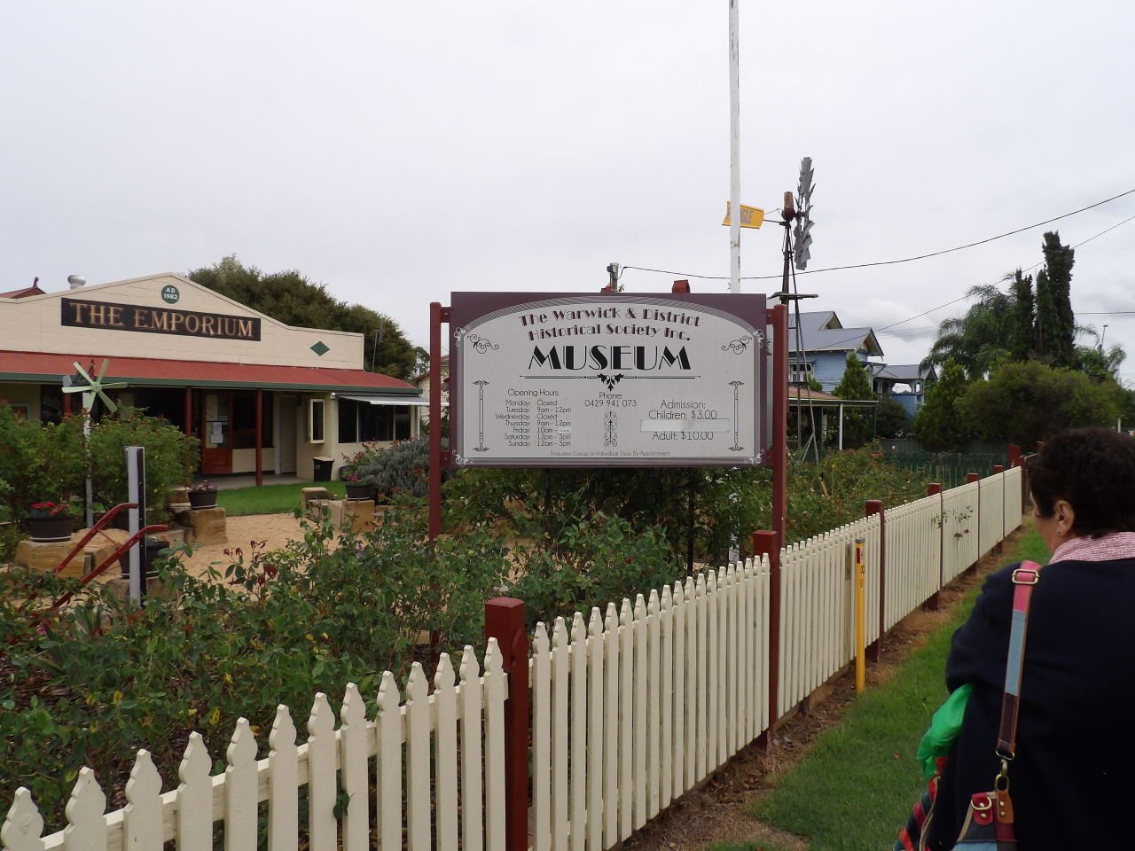 Warwick Historical Museum entrance