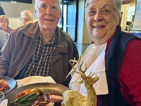 Christmas-in-June 2025
We enjoyed a delicious lunch at the Brunswick.
Always good to see you both!