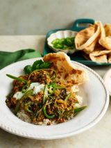Easy curried mince