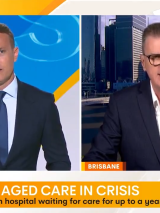 Thousands stranded in hospitals