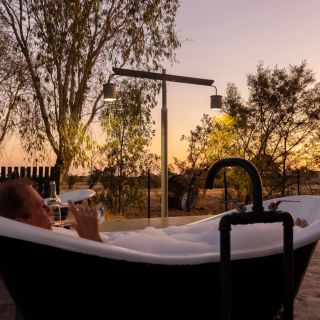 Saltbush Longreach Retreat including 2-for-1 Outback Rail