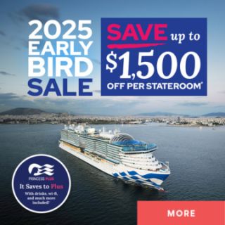Princess Cruises – 2025 Earlybird Sale