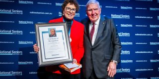2026 Everald Compton Community Champion Medal awarded