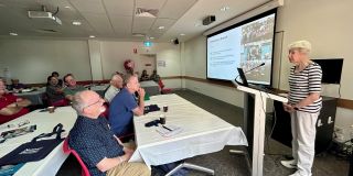 Still on the move at 99