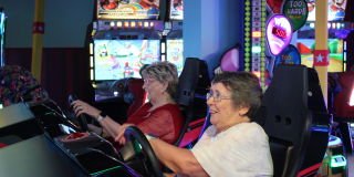 Happiness Report launch at Archie Brothers arcade