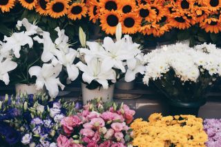 Delivering smiles with flowers