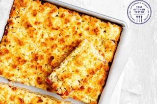 Raspberry coconut slice